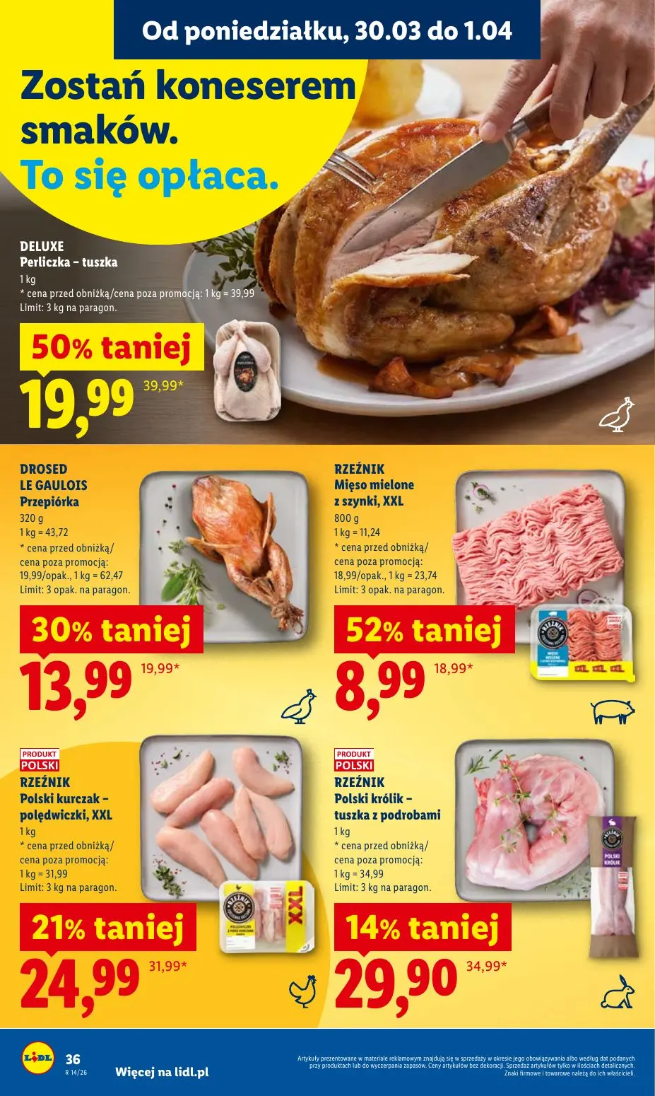 gazetka promocyjna LIDL Od poniedziałku  - Strona 36