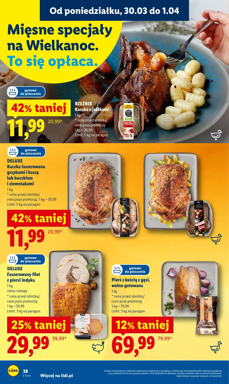 gazetka promocyjna LIDL Od poniedziałku  - Strona 38