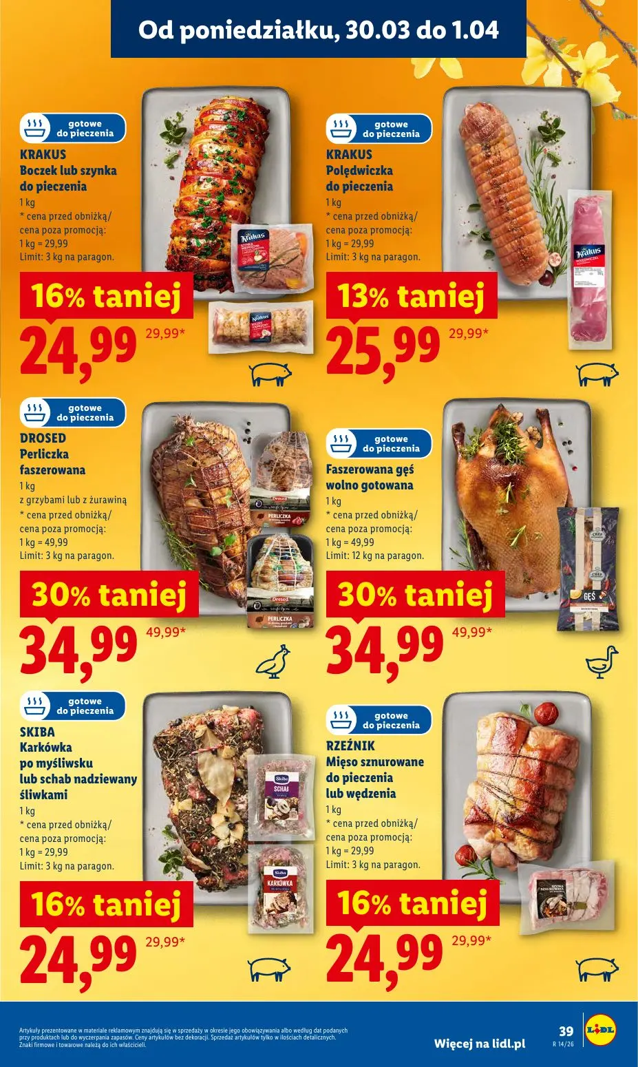 gazetka promocyjna LIDL Od poniedziałku  - Strona 39