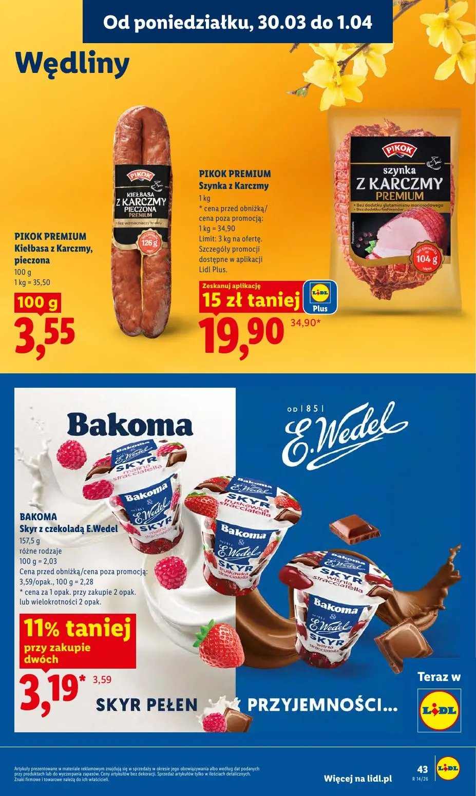 gazetka promocyjna LIDL Od poniedziałku  - Strona 43