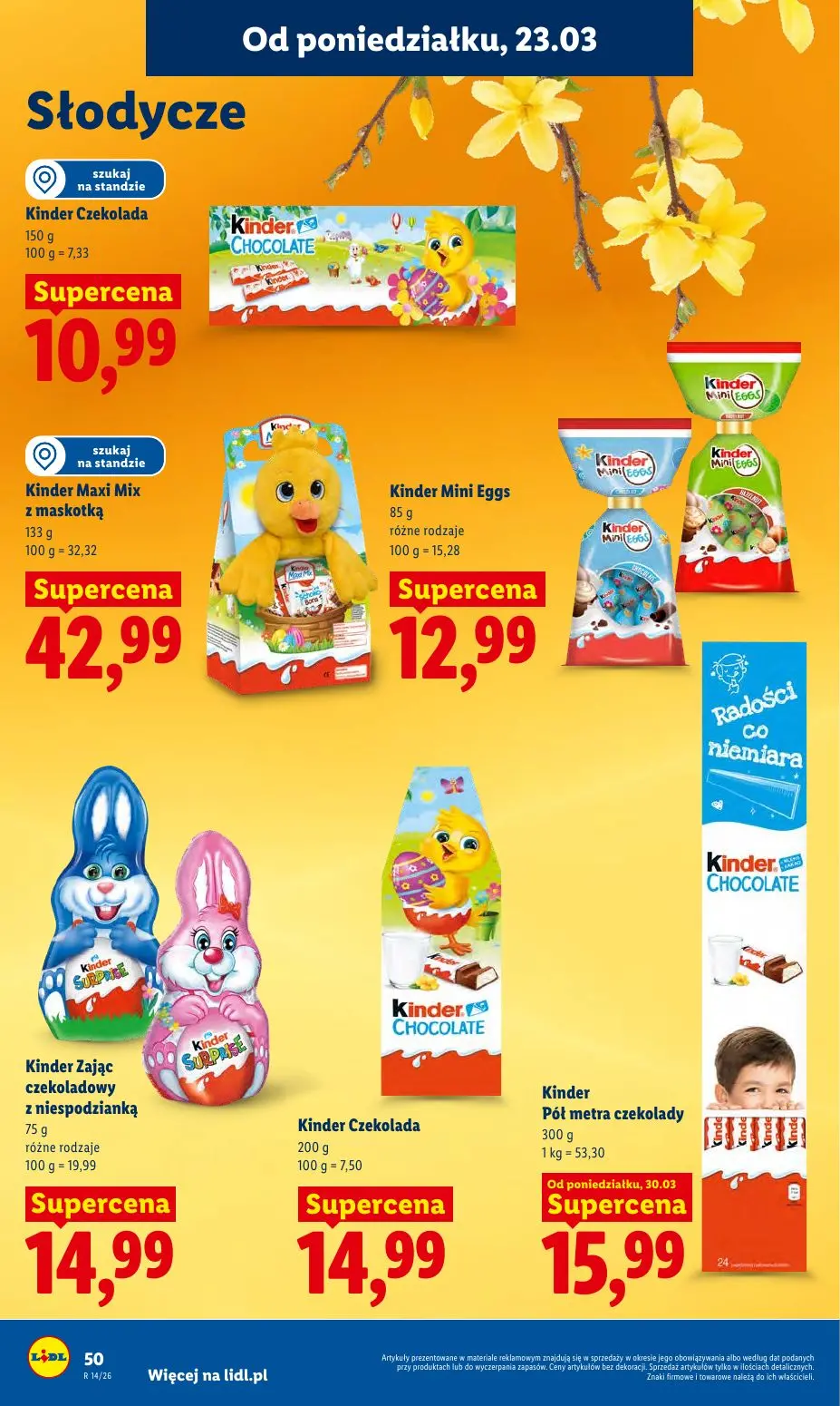 gazetka promocyjna LIDL Od poniedziałku  - Strona 50