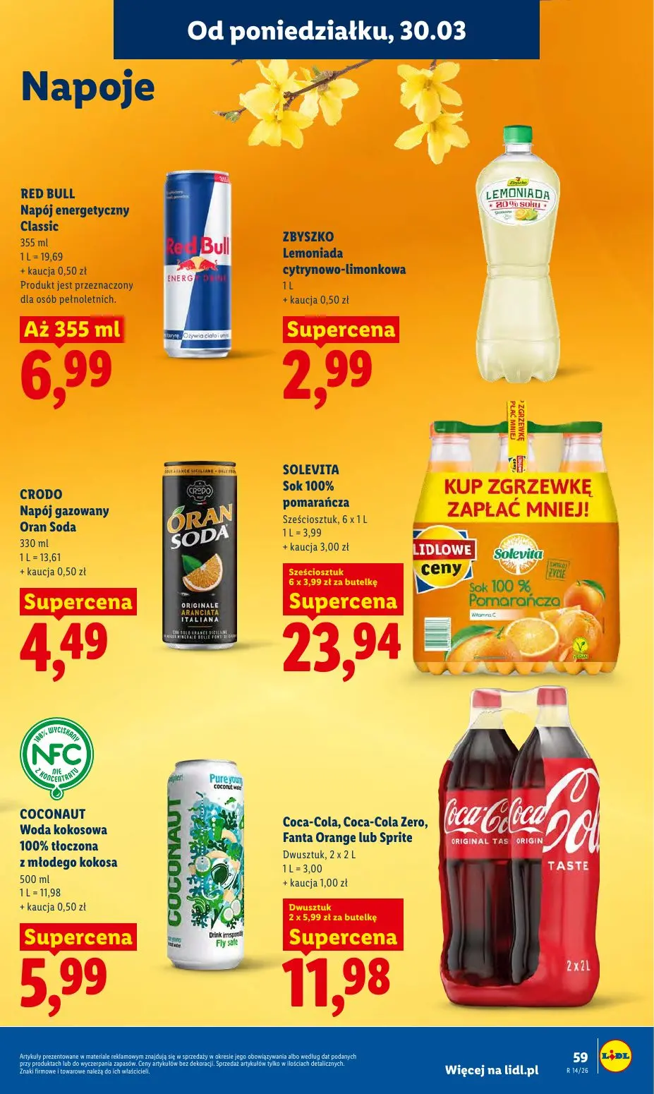 gazetka promocyjna LIDL Od poniedziałku  - Strona 59