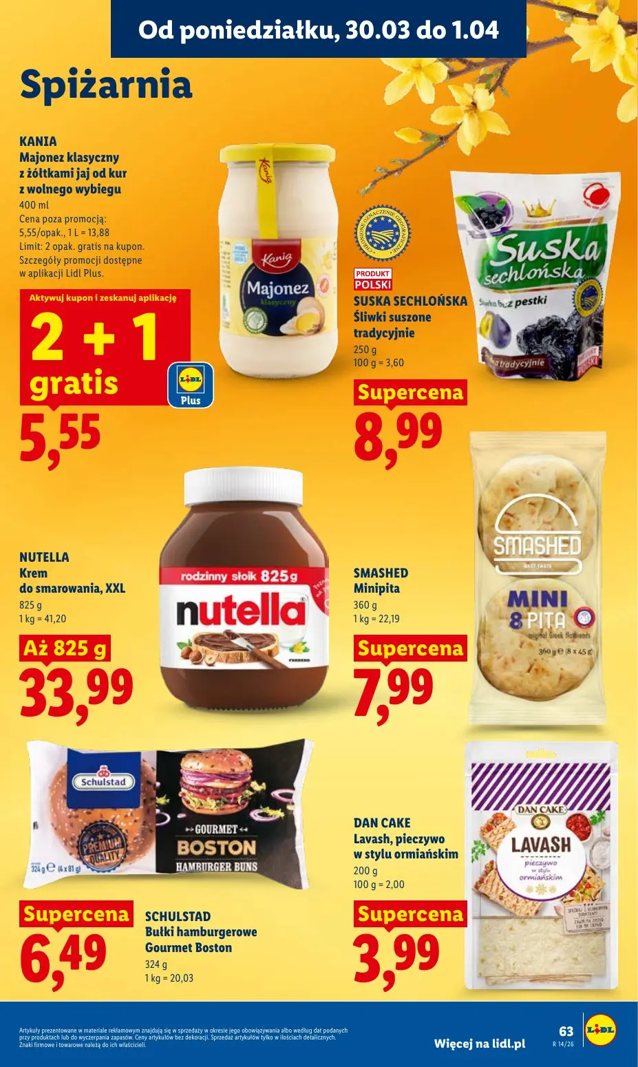 gazetka promocyjna LIDL Od poniedziałku  - Strona 63
