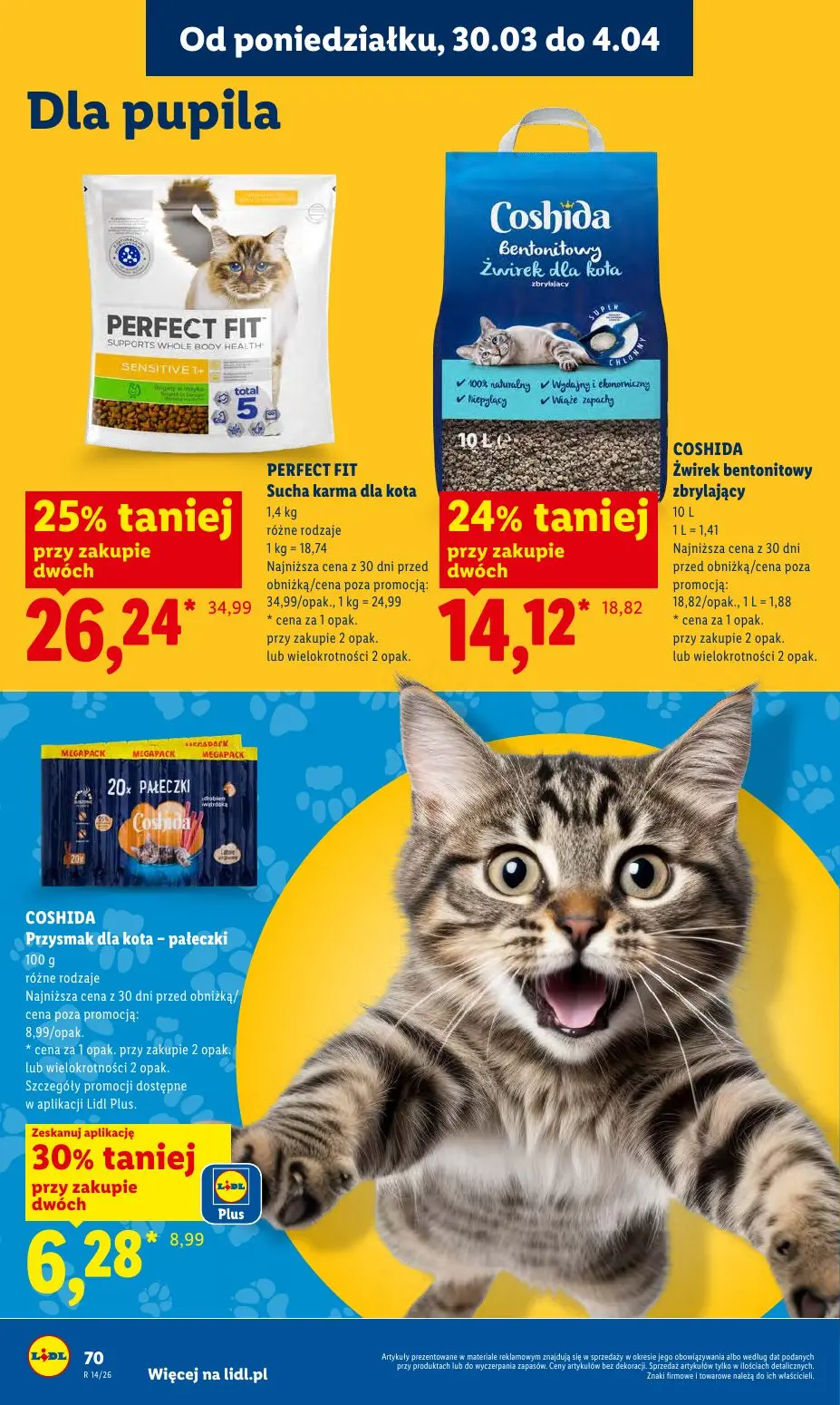 gazetka promocyjna LIDL Od poniedziałku  - Strona 70