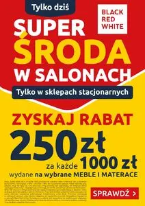 Gazetka promocyjna Black Red White, ważna od 2026-04-01 do 2026-04-01.