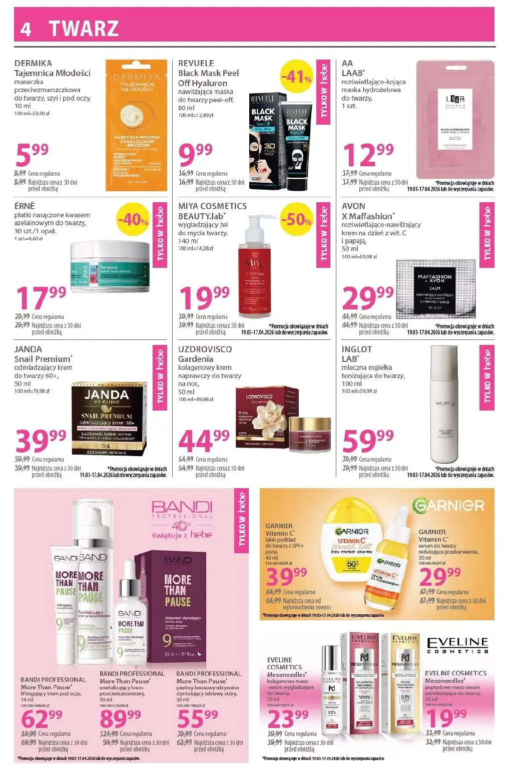 gazetka promocyjna hebe Zawsze w niskiej cenie - Strona 4