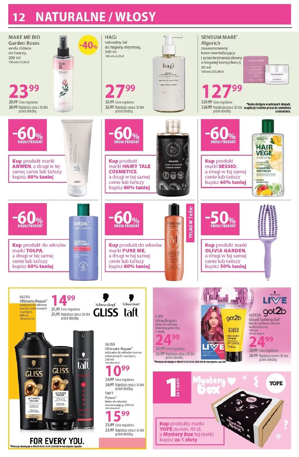 gazetka promocyjna hebe Zawsze w niskiej cenie - Strona 12