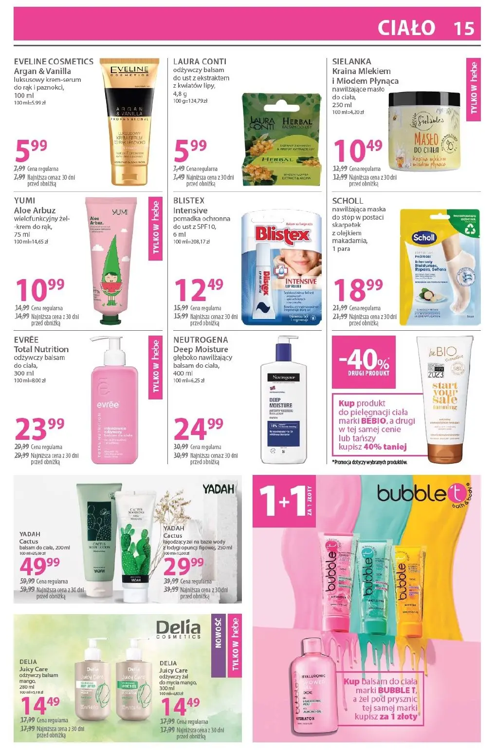 gazetka promocyjna hebe Zawsze w niskiej cenie - Strona 15
