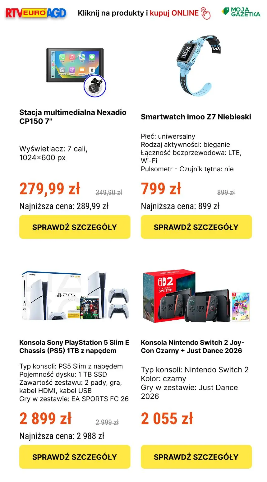 gazetka promocyjna RTV EURO AGD Wielkanocne okazje vol2 🐇 - Strona 8