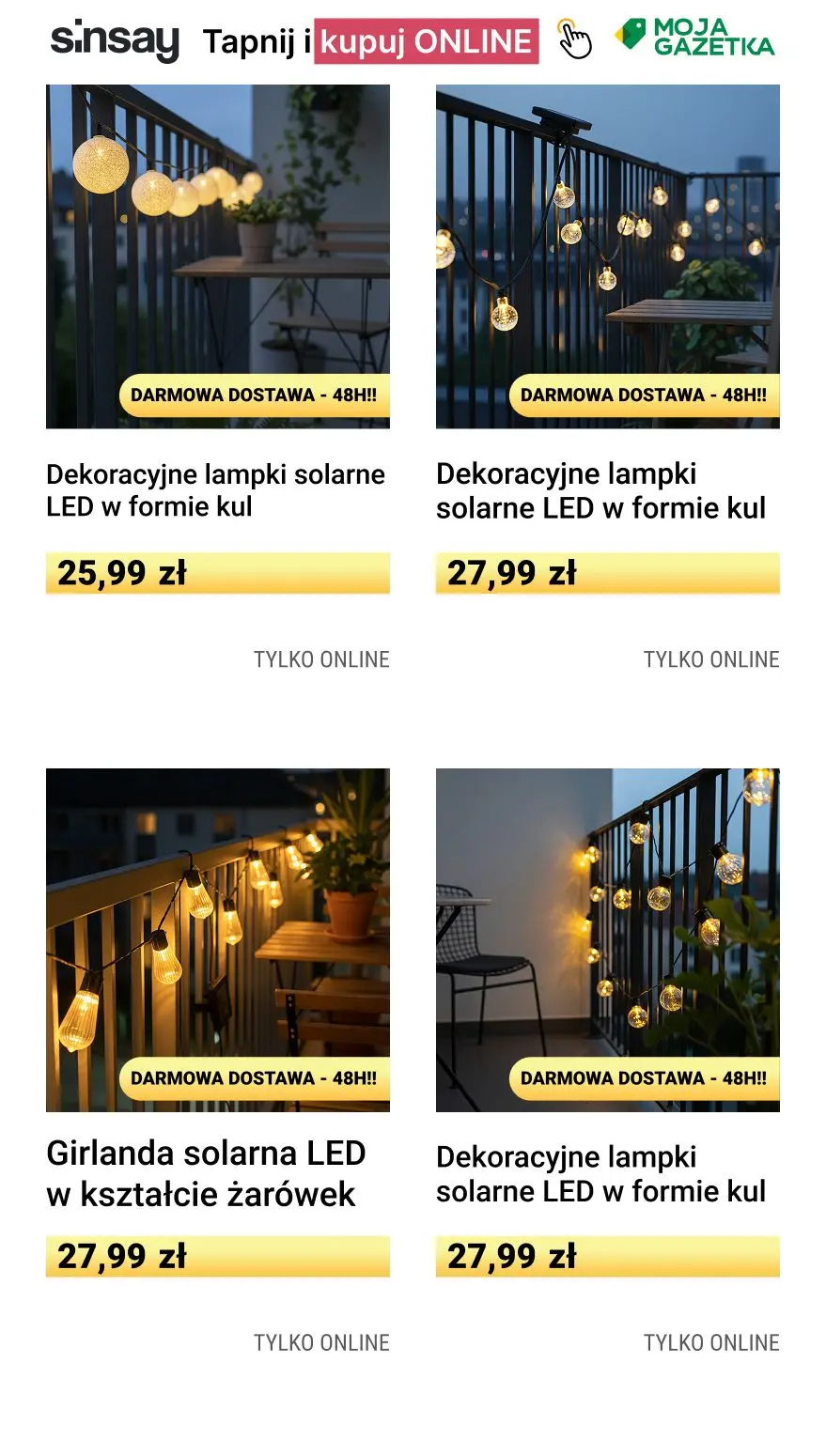 gazetka promocyjna Sinsay 🚚 Darmowa Dostawa 48H 🌷 - Strona 3