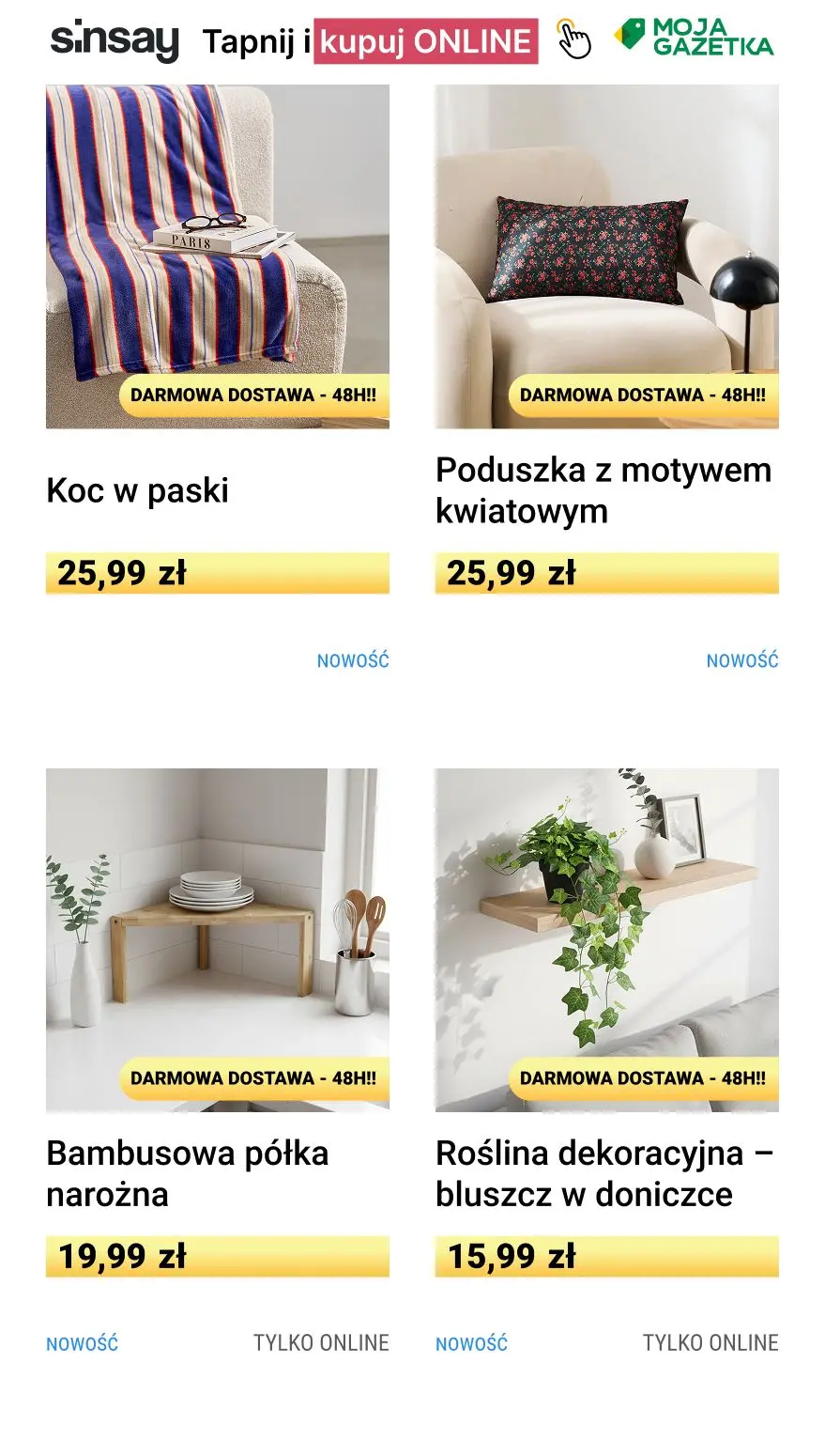 gazetka promocyjna Sinsay 🚚 Darmowa Dostawa 48H 🌷 - Strona 6