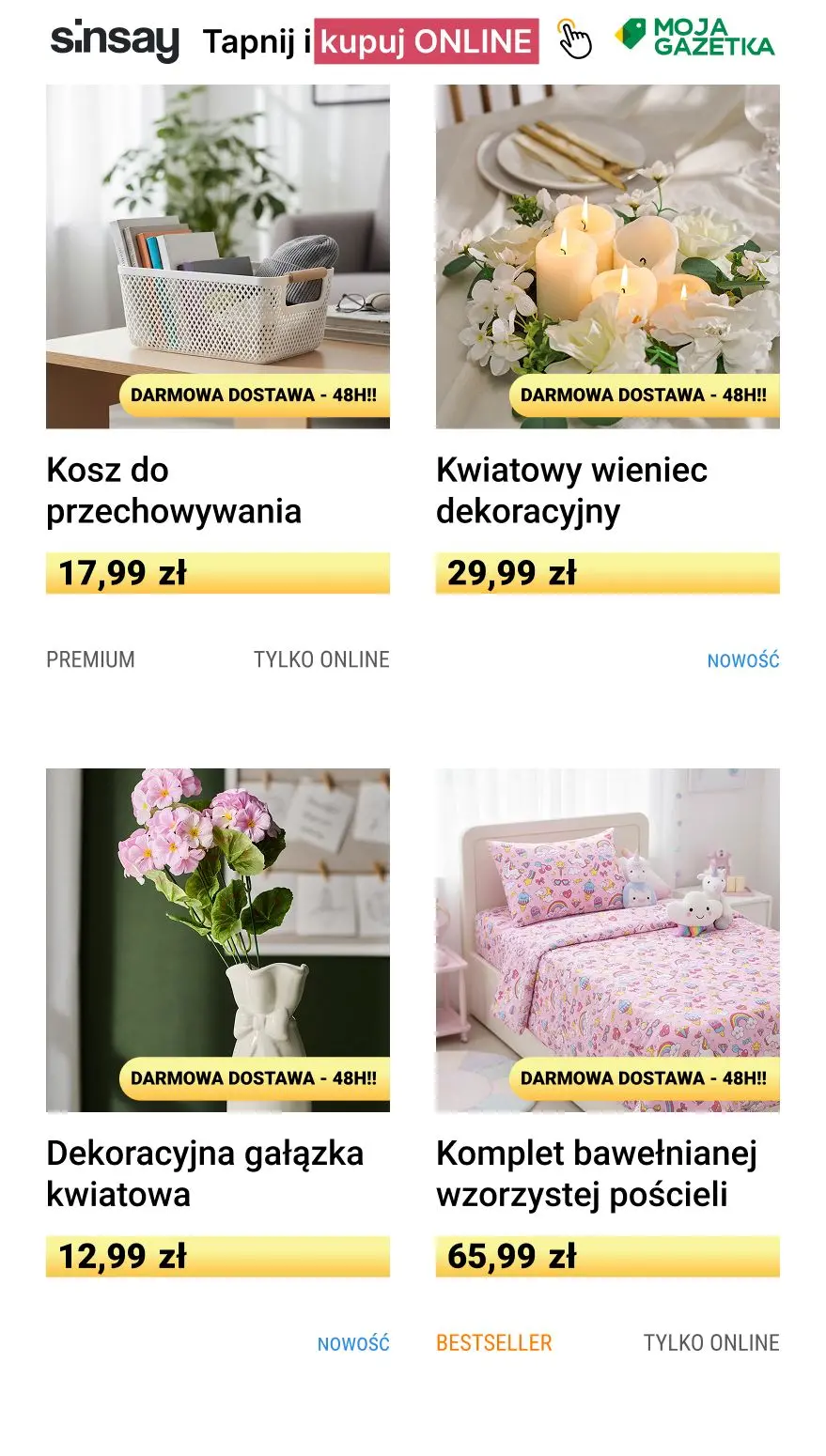 gazetka promocyjna Sinsay 🚚 Darmowa Dostawa 48H 🌷 - Strona 8