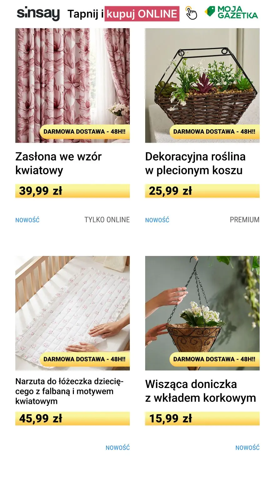 gazetka promocyjna Sinsay 🚚 Darmowa Dostawa 48H 🌷 - Strona 9