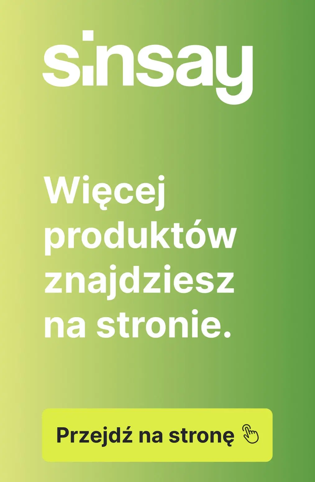 gazetka promocyjna Sinsay 🚚 Darmowa Dostawa 48H 🌷 - Strona 12