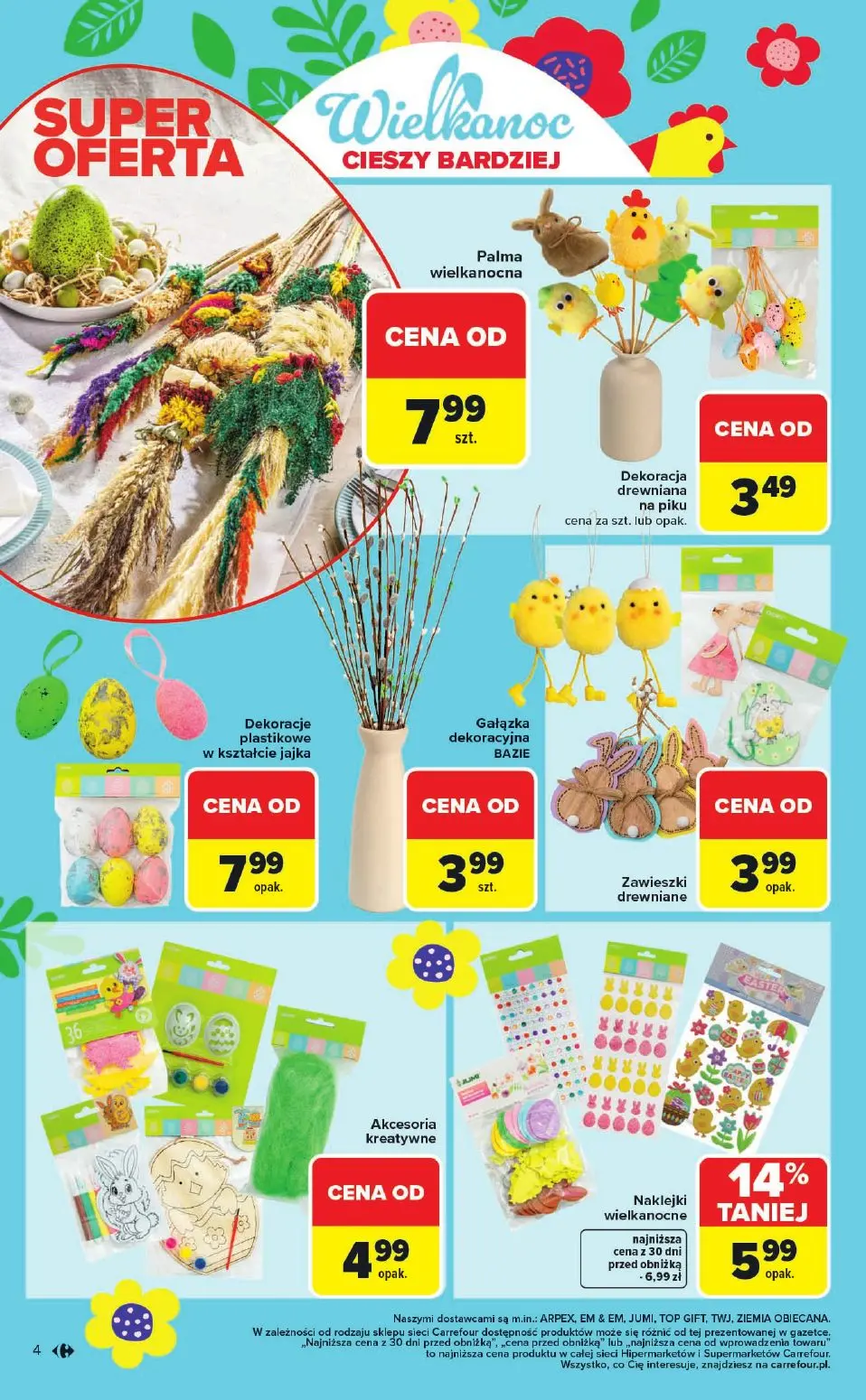gazetka promocyjna Carrefour Market Wielkanoc cieszy bardziej - Strona 4