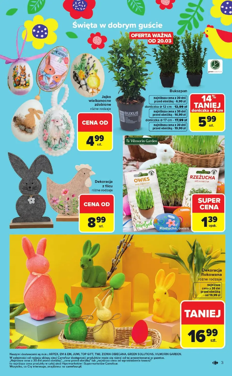 gazetka promocyjna Carrefour Wielkanoc cieszy bardziej - Strona 3