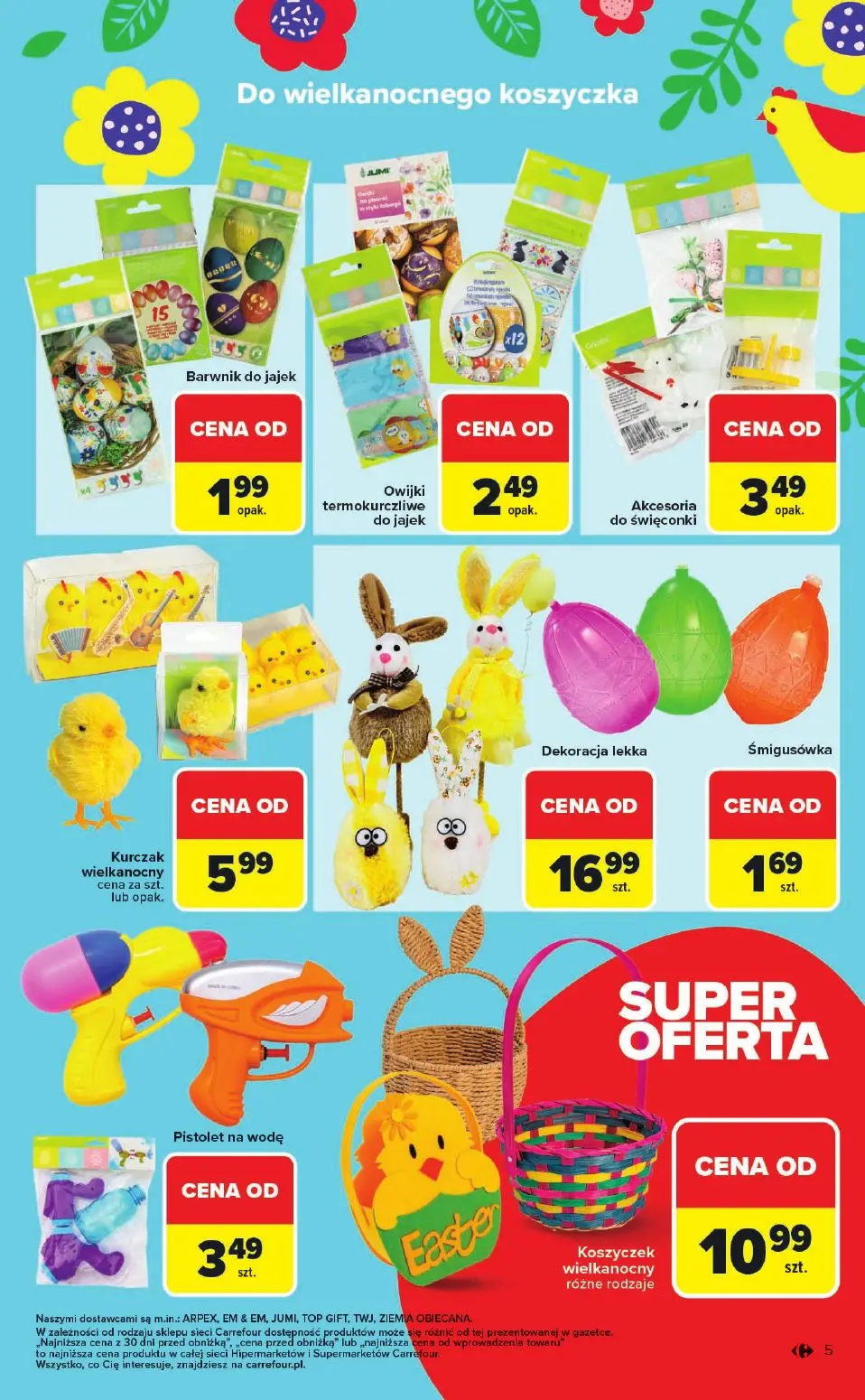 gazetka promocyjna Carrefour Wielkanoc cieszy bardziej - Strona 5