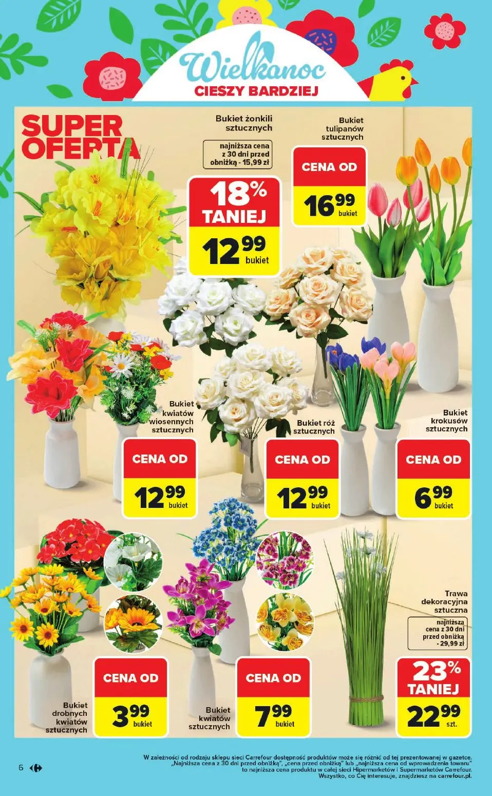 gazetka promocyjna Carrefour Wielkanoc cieszy bardziej - Strona 6