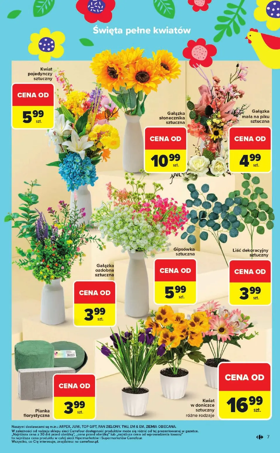 gazetka promocyjna Carrefour Wielkanoc cieszy bardziej - Strona 7