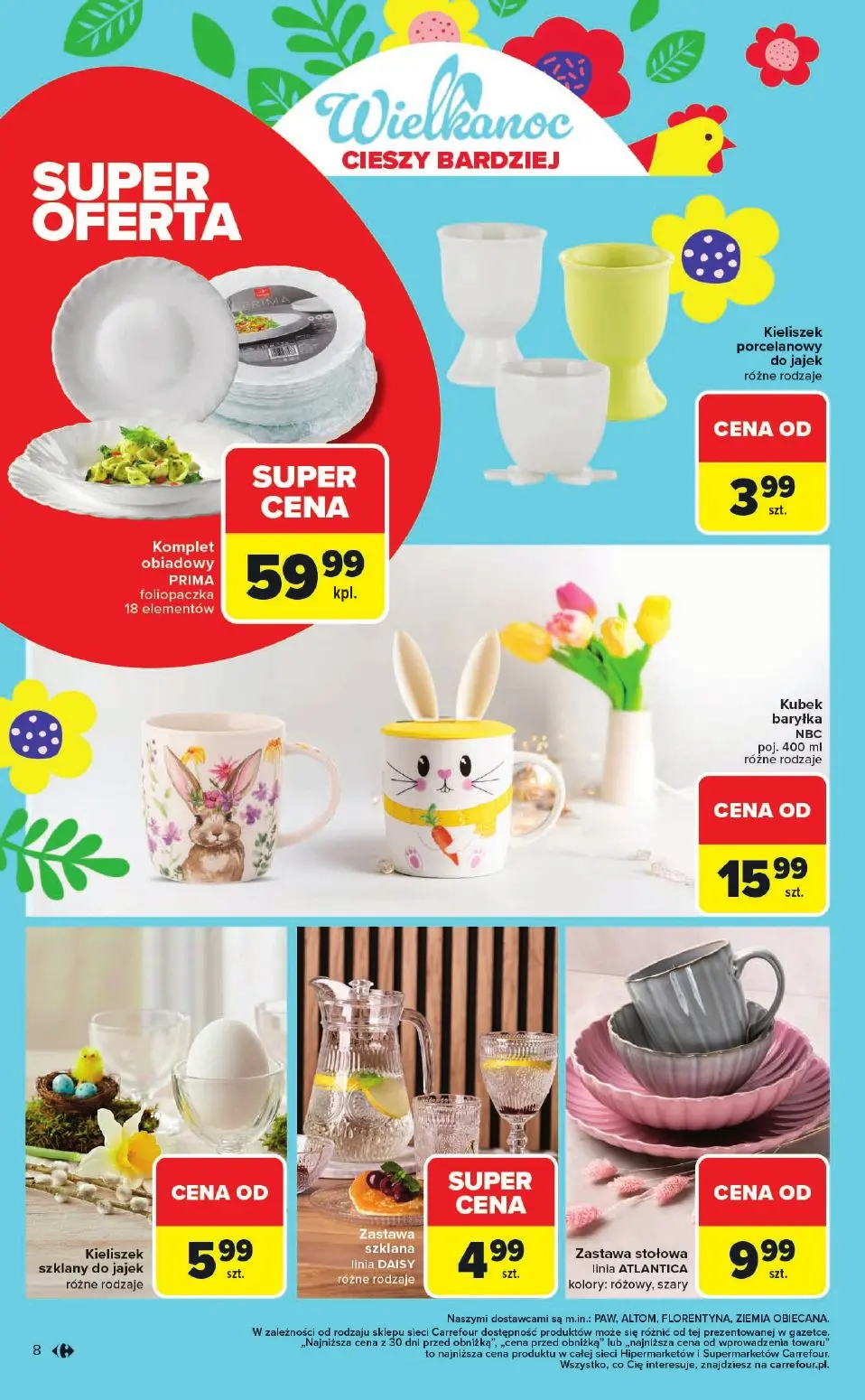 gazetka promocyjna Carrefour Wielkanoc cieszy bardziej - Strona 8