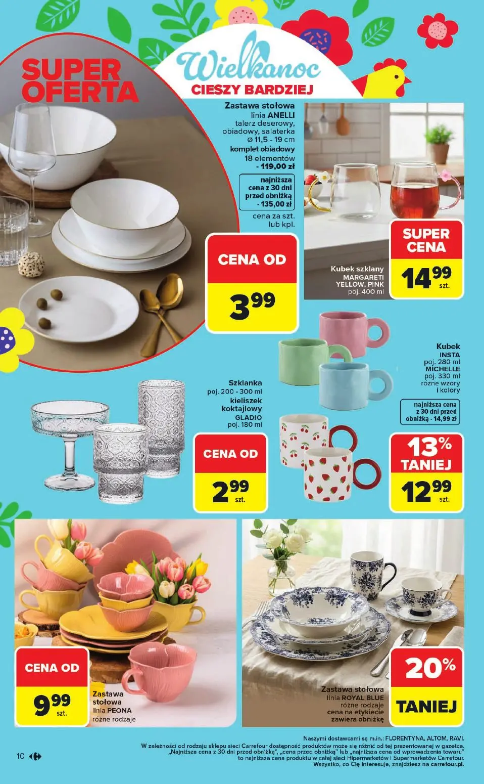 gazetka promocyjna Carrefour Wielkanoc cieszy bardziej - Strona 10