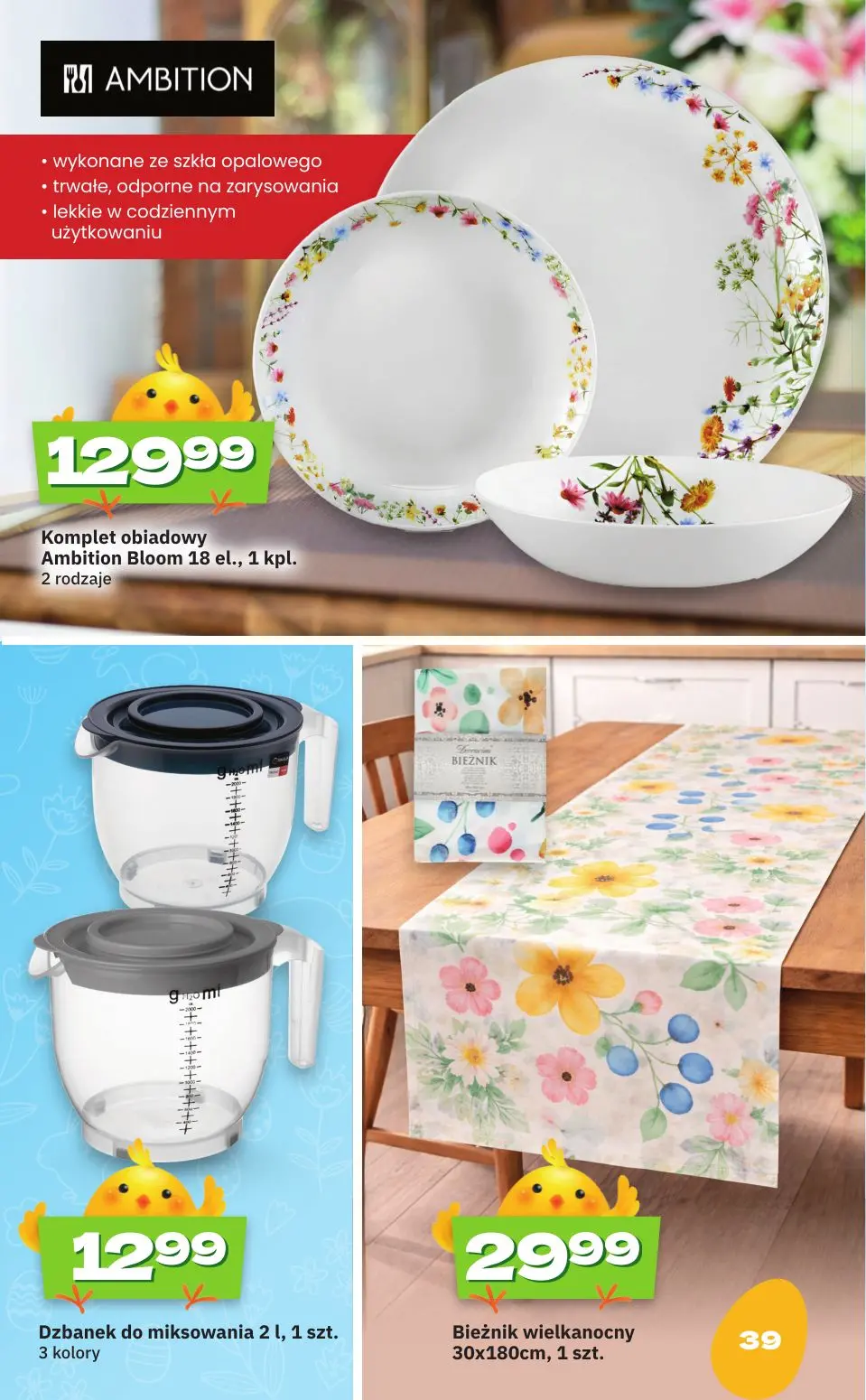 gazetka promocyjna Twój Market Twoja radosna Wielkanoc - Strona 39