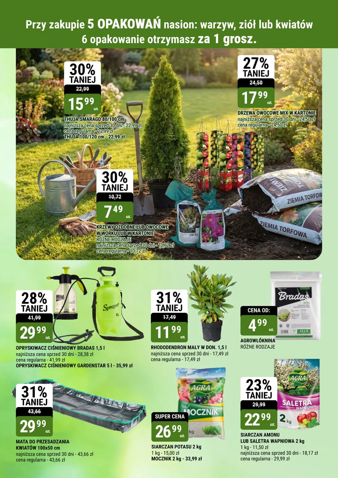 gazetka promocyjna bi1 Ełk - Twój ogród - Strona 12