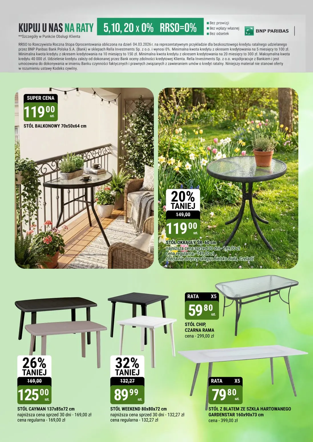 gazetka promocyjna bi1 Legnica - Twój ogród - Strona 5