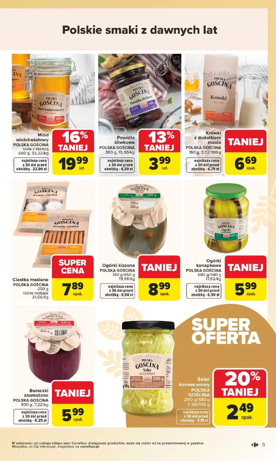 gazetka promocyjna Carrefour Wielkanoc smakuje lepiej - Strona 5