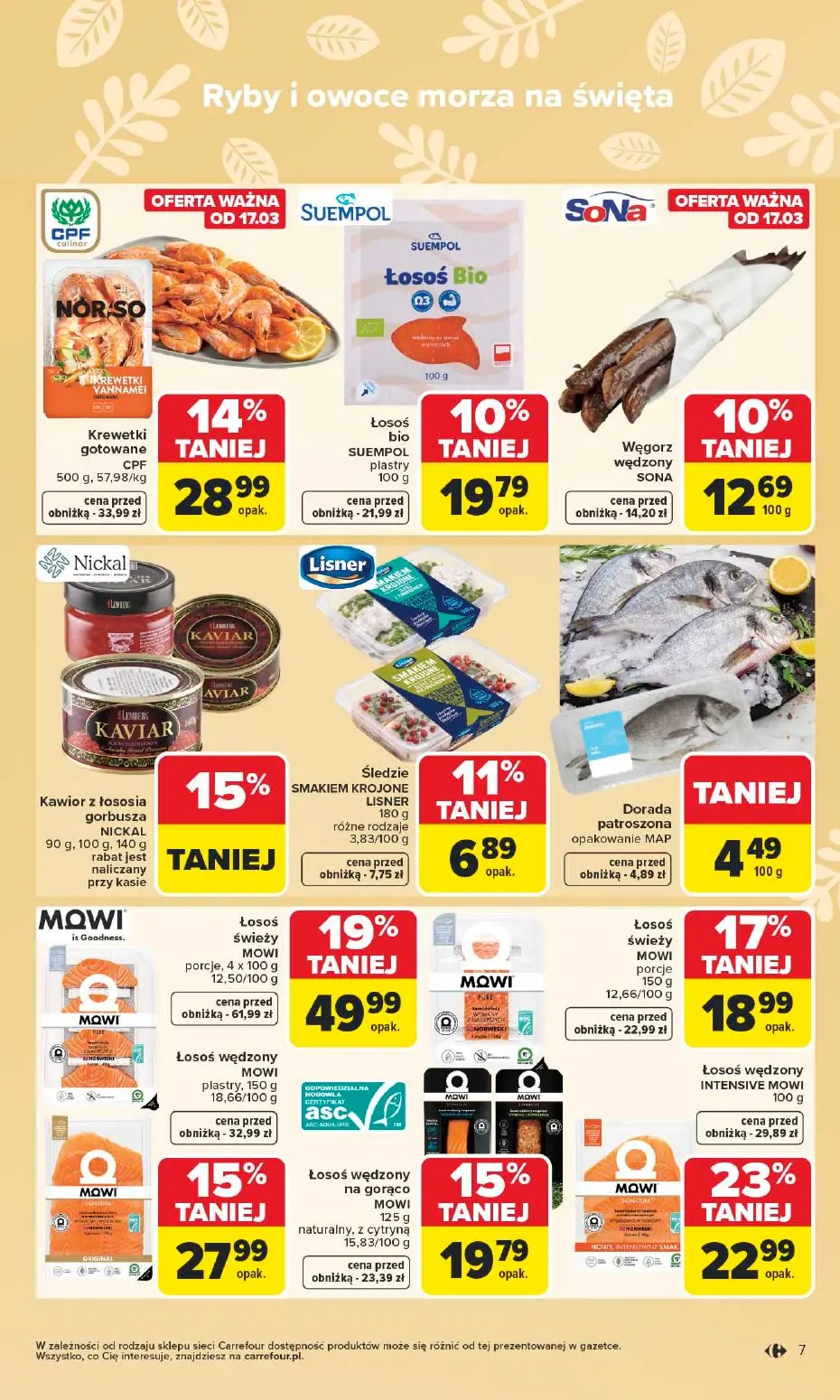 gazetka promocyjna Carrefour Wielkanoc smakuje lepiej - Strona 7