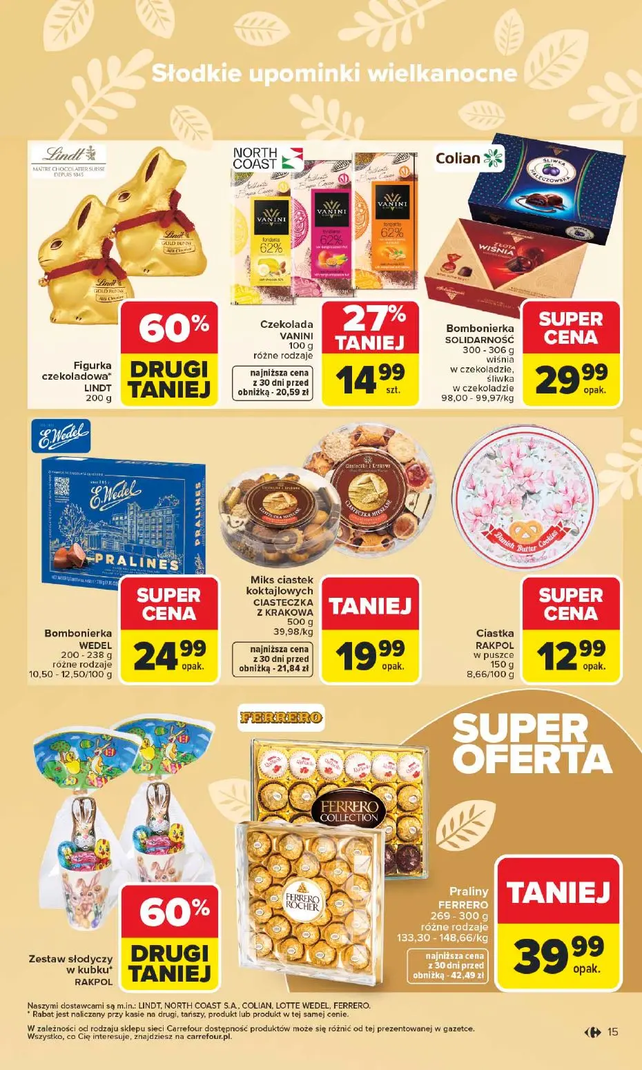 gazetka promocyjna Carrefour Wielkanoc smakuje lepiej - Strona 15