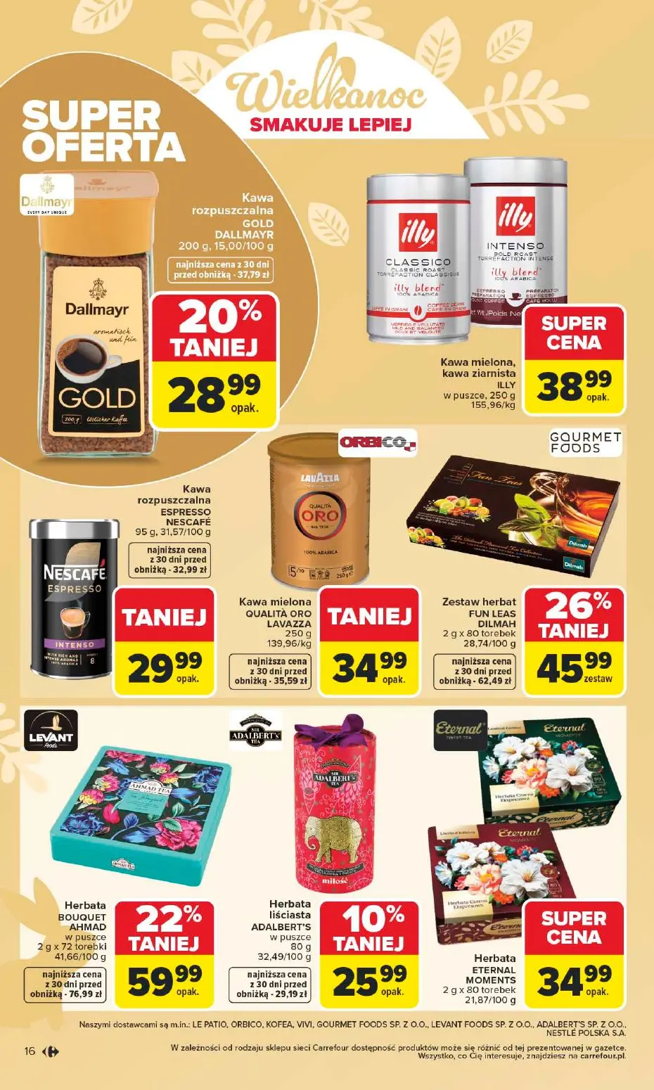 gazetka promocyjna Carrefour Wielkanoc smakuje lepiej - Strona 16