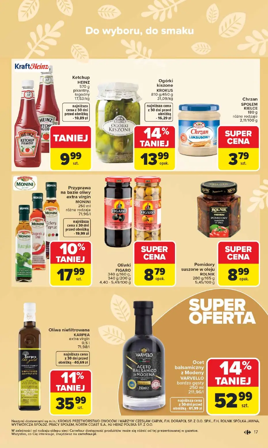 gazetka promocyjna Carrefour Wielkanoc smakuje lepiej - Strona 17