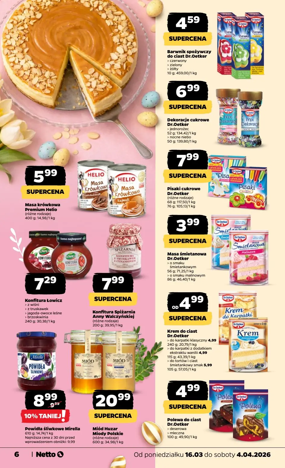 gazetka promocyjna NETTO Wielka Moc Oszczędności 🧁 - Strona 6