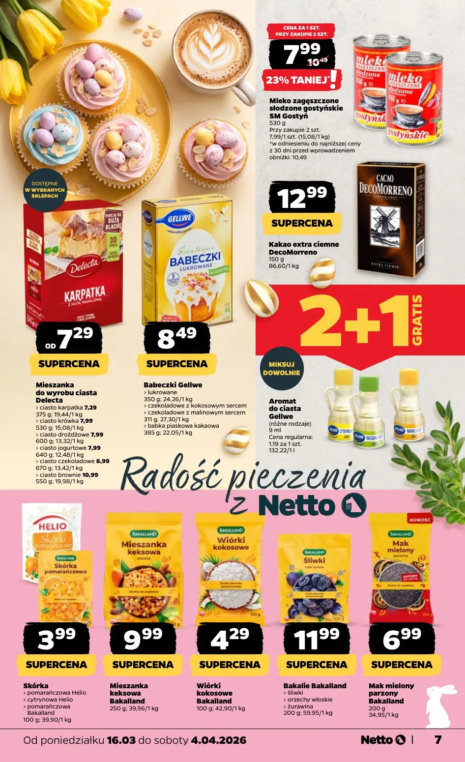gazetka promocyjna NETTO Wielka Moc Oszczędności 🧁 - Strona 7