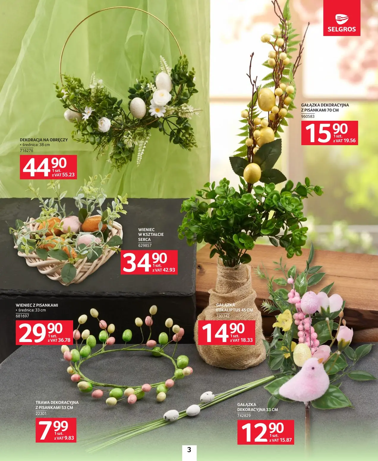 gazetka promocyjna SELGROS Katalog Wielkanoc - Strona 3