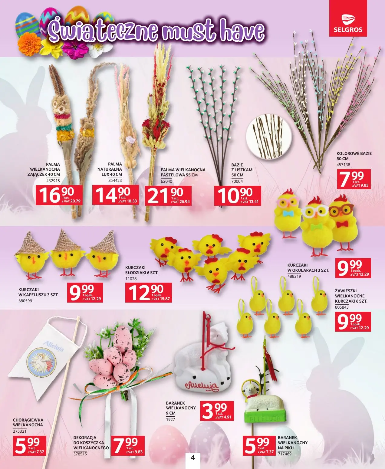 gazetka promocyjna SELGROS Katalog Wielkanoc - Strona 4