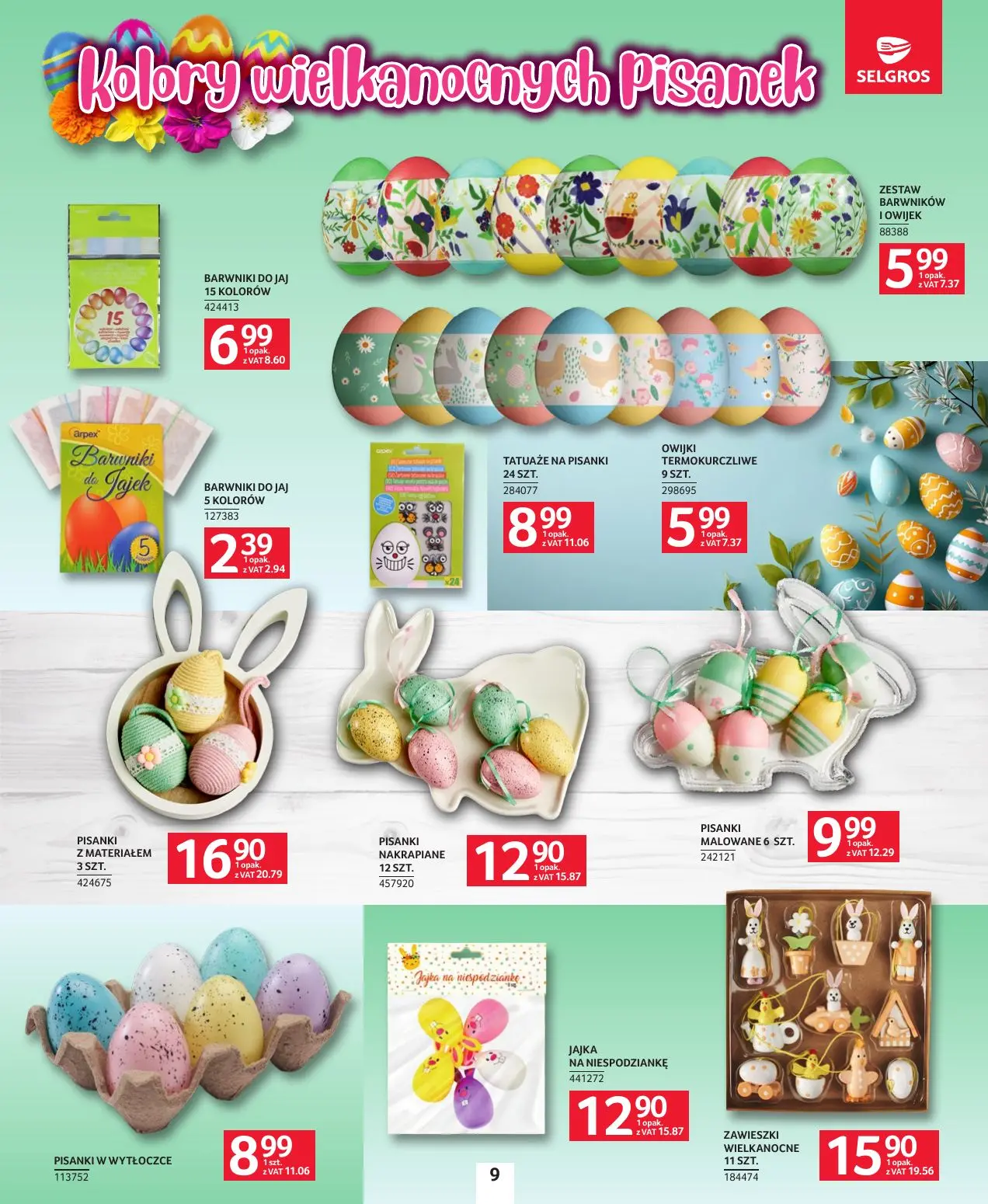 gazetka promocyjna SELGROS Katalog Wielkanoc - Strona 9