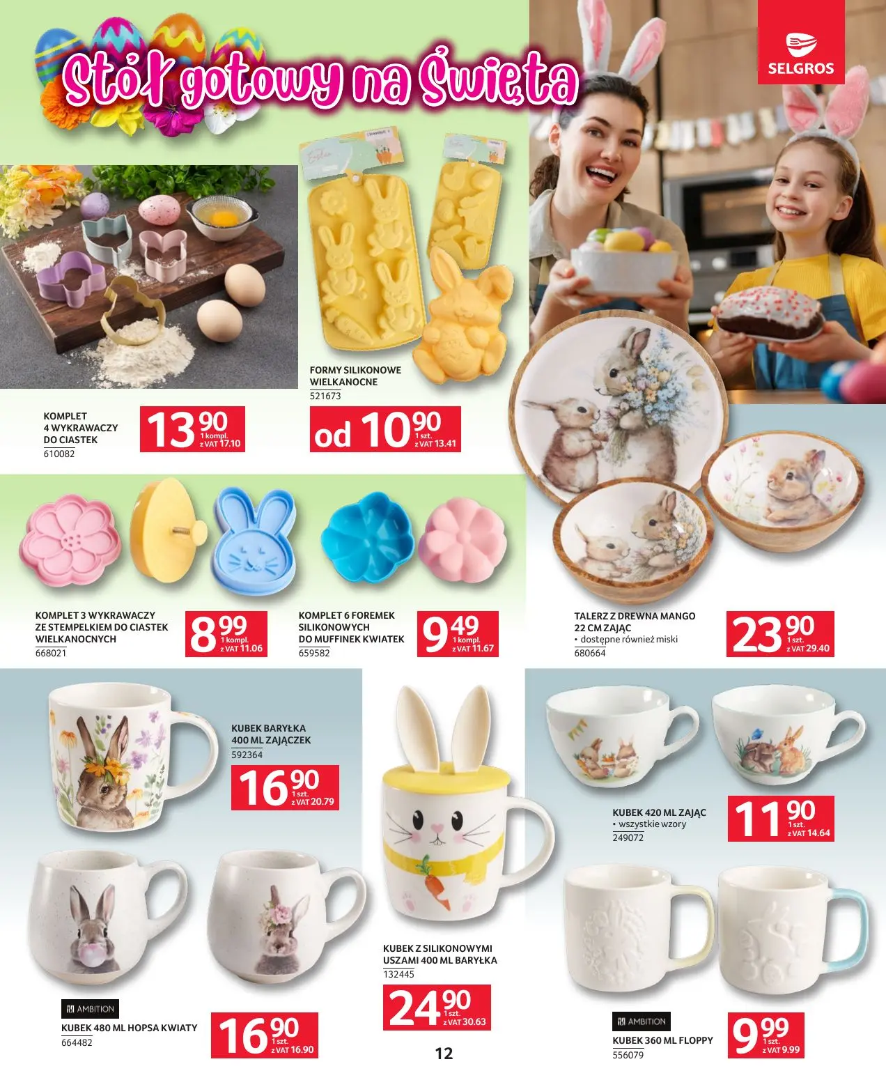 gazetka promocyjna SELGROS Katalog Wielkanoc - Strona 12