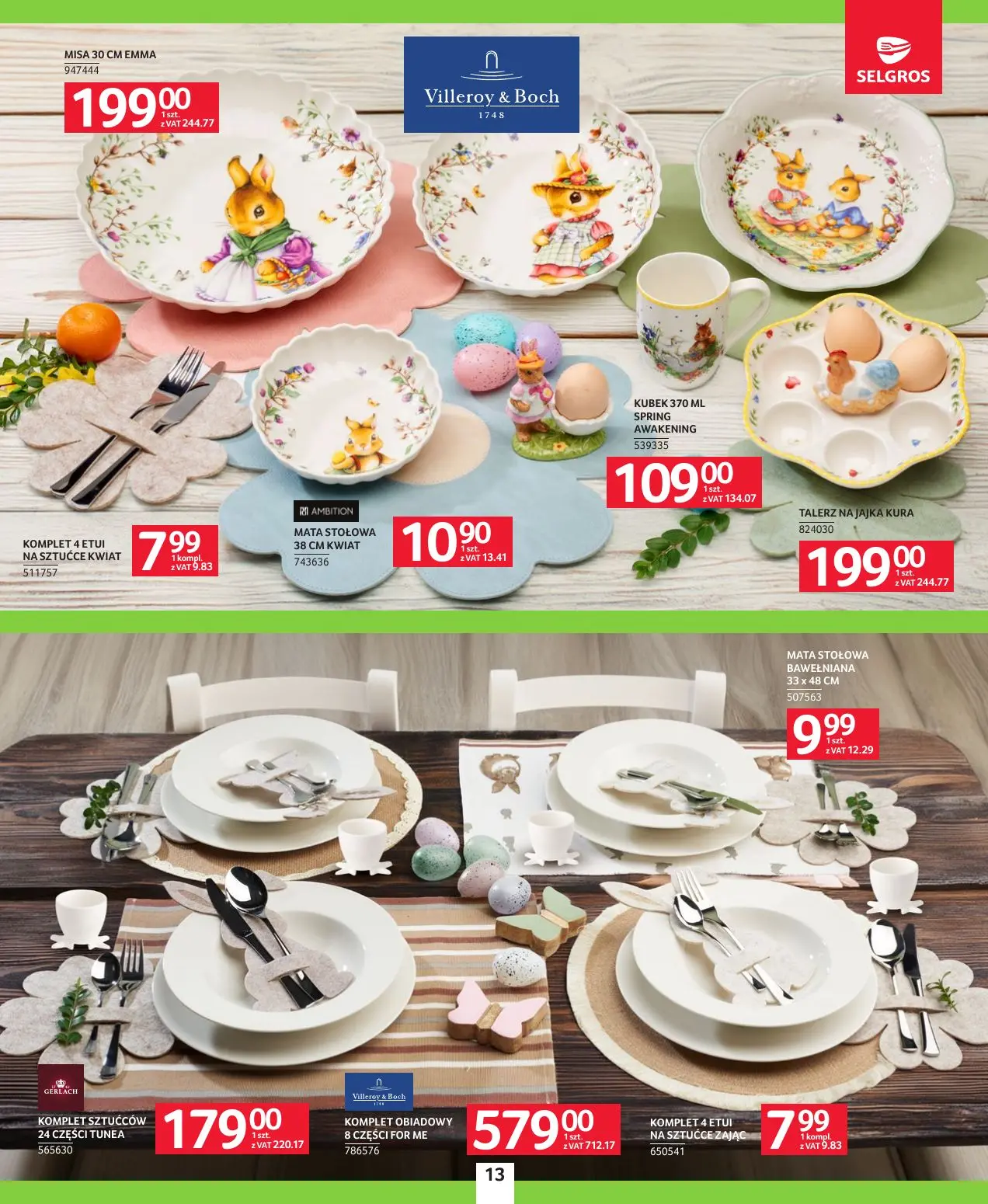 gazetka promocyjna SELGROS Katalog Wielkanoc - Strona 13