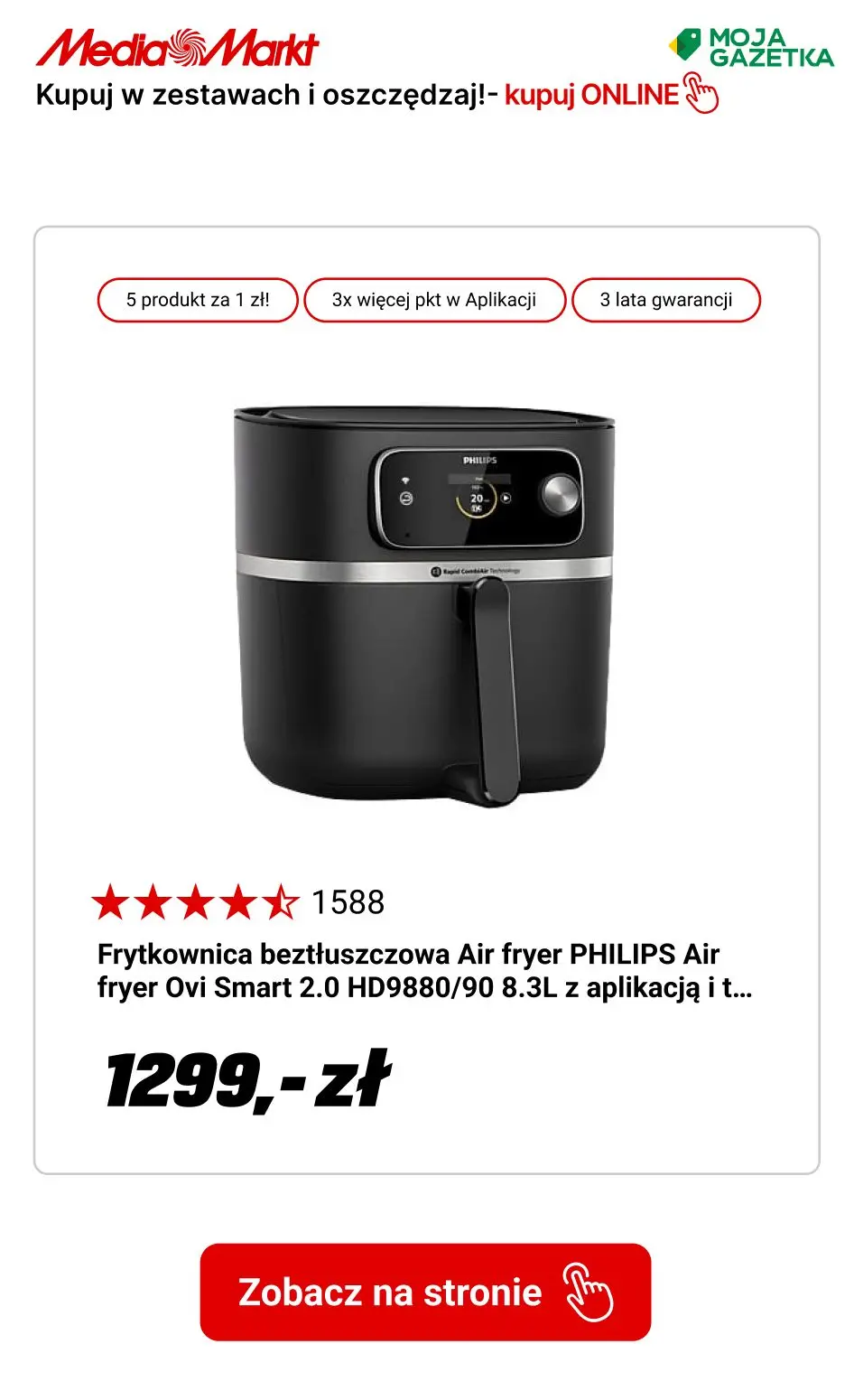 gazetka promocyjna Media Markt ZestawoMania w MediaMarkt! Kupuj w zestawach i oszczędzaj. Piąty produkt za 1zł! - Strona 4