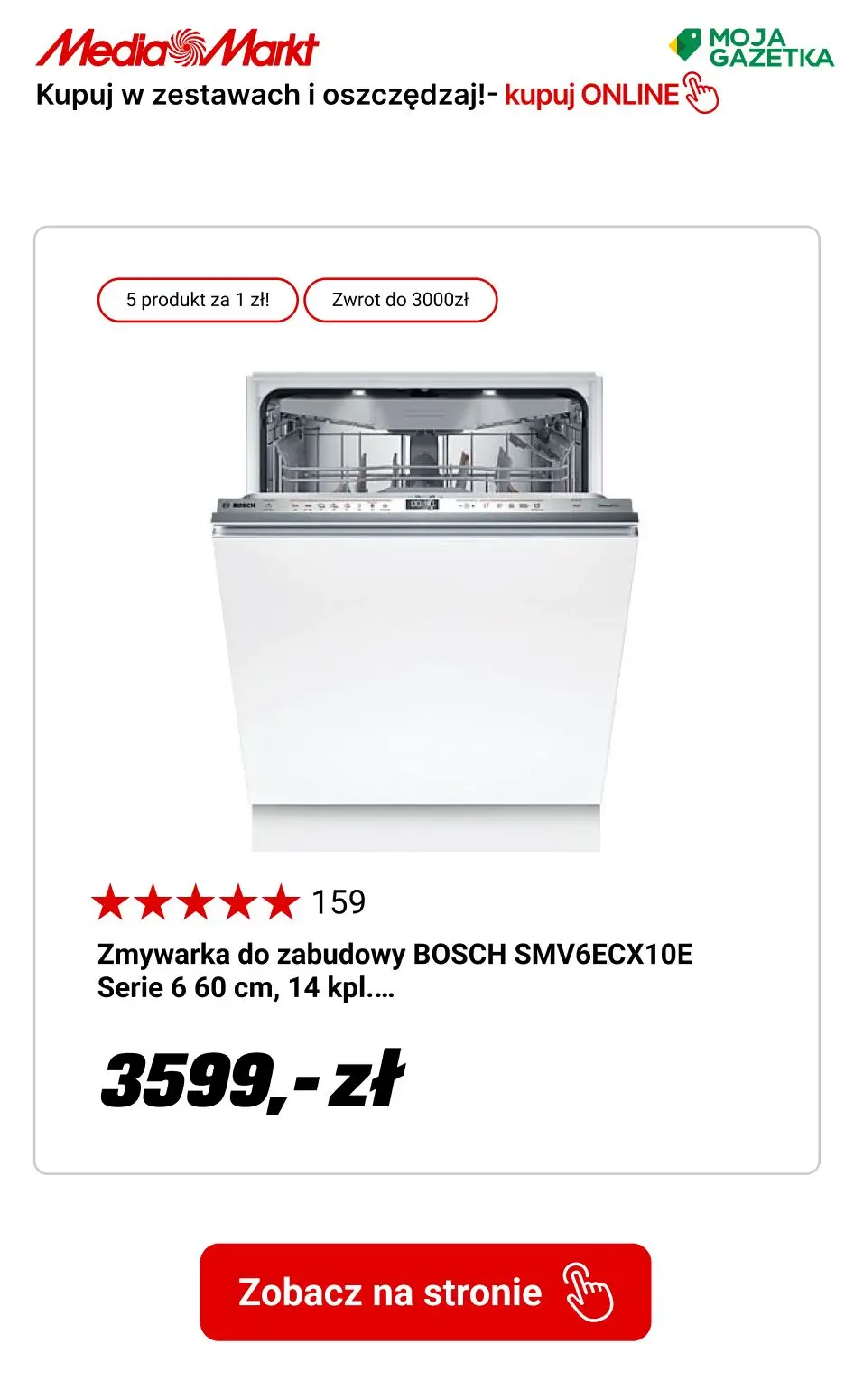 gazetka promocyjna Media Markt ZestawoMania w MediaMarkt! Kupuj w zestawach i oszczędzaj. Piąty produkt za 1zł! - Strona 6