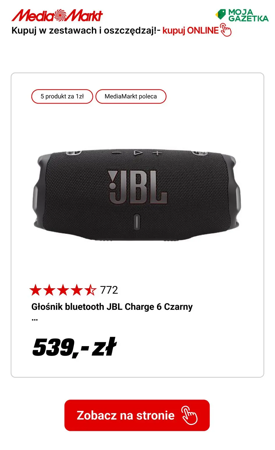 gazetka promocyjna Media Markt ZestawoMania w MediaMarkt! Kupuj w zestawach i oszczędzaj. Piąty produkt za 1zł! - Strona 10