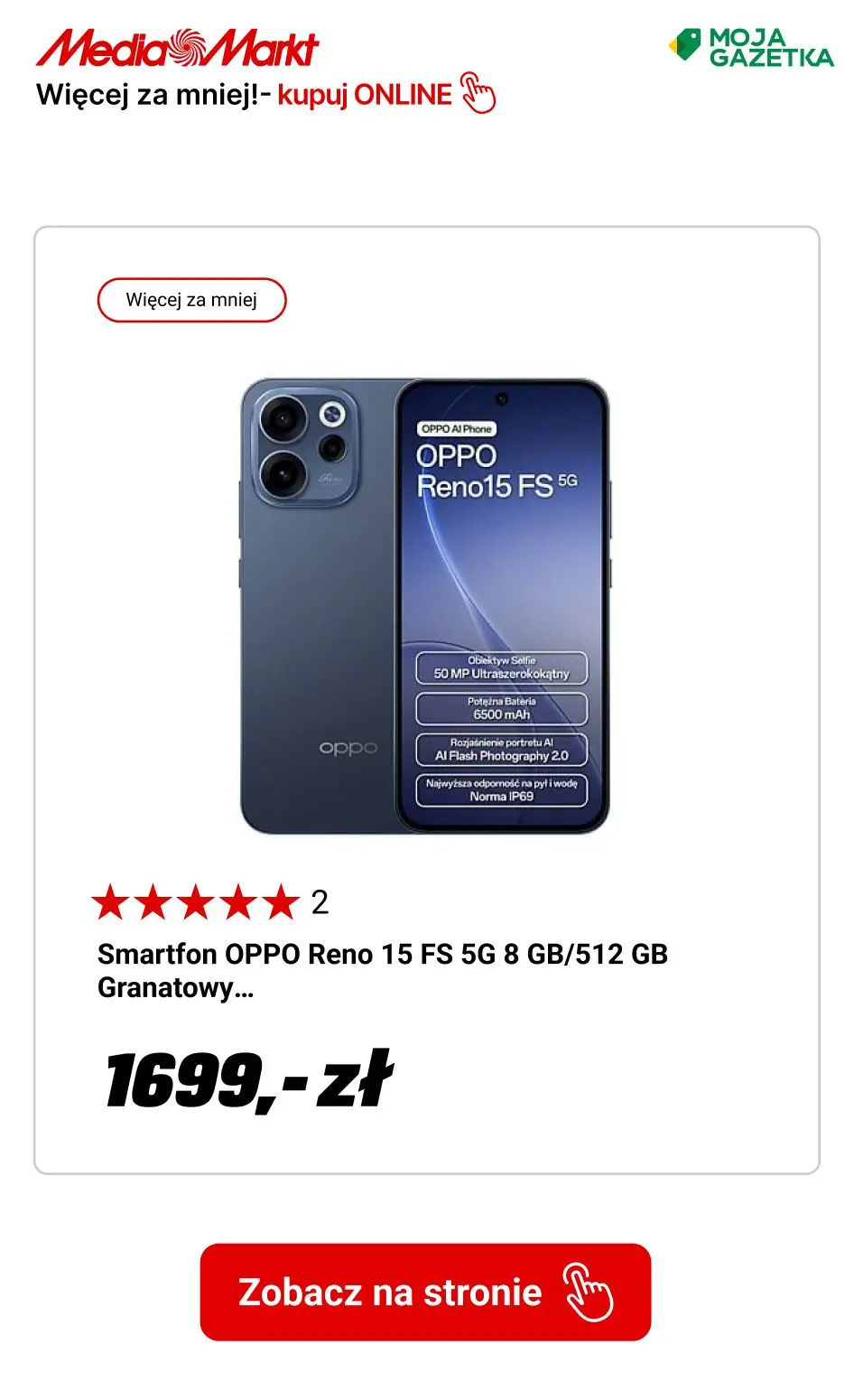 gazetka promocyjna Media Markt Więcej za mniej! Zyskaj nawet 7500zł rabatu! - Strona 4