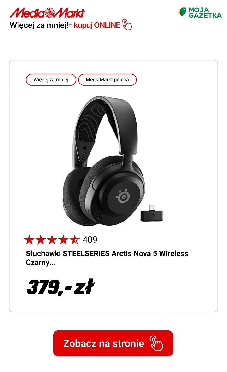 gazetka promocyjna Media Markt Więcej za mniej! Zyskaj nawet 7500zł rabatu! - Strona 8