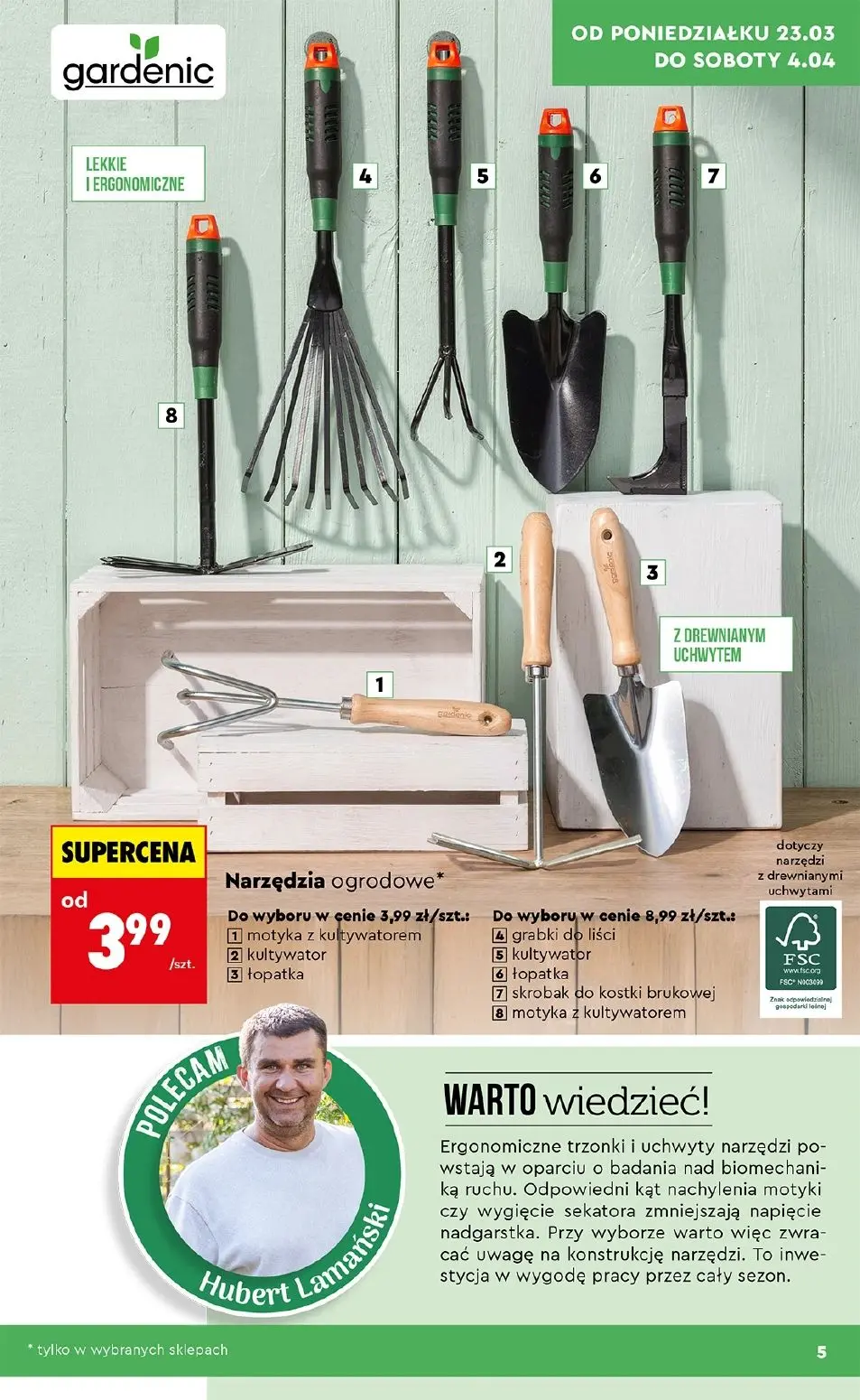 gazetka promocyjna Biedronka Hity i inspiracje do ogrodu - Strona 5