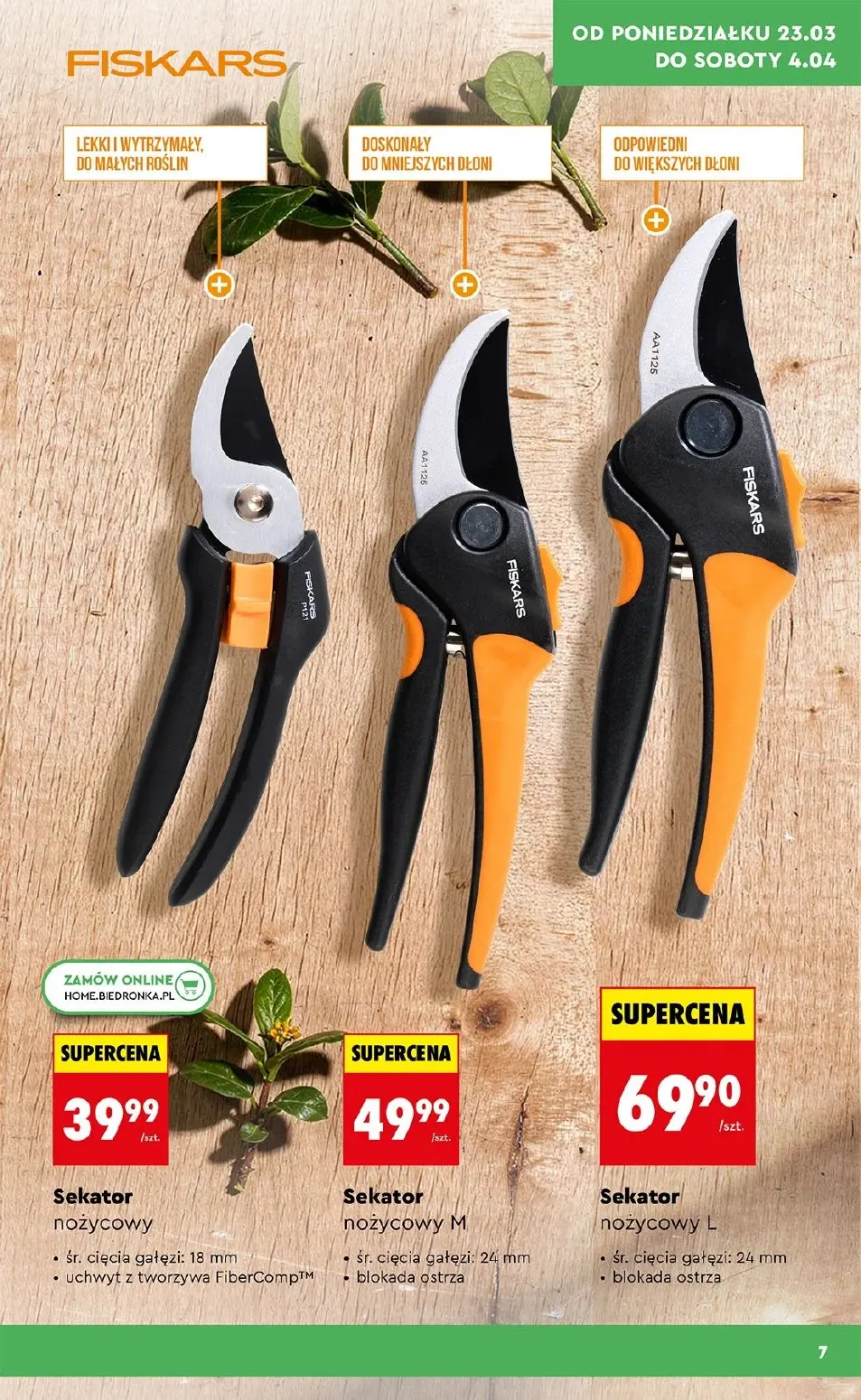 gazetka promocyjna Biedronka Hity i inspiracje do ogrodu - Strona 7