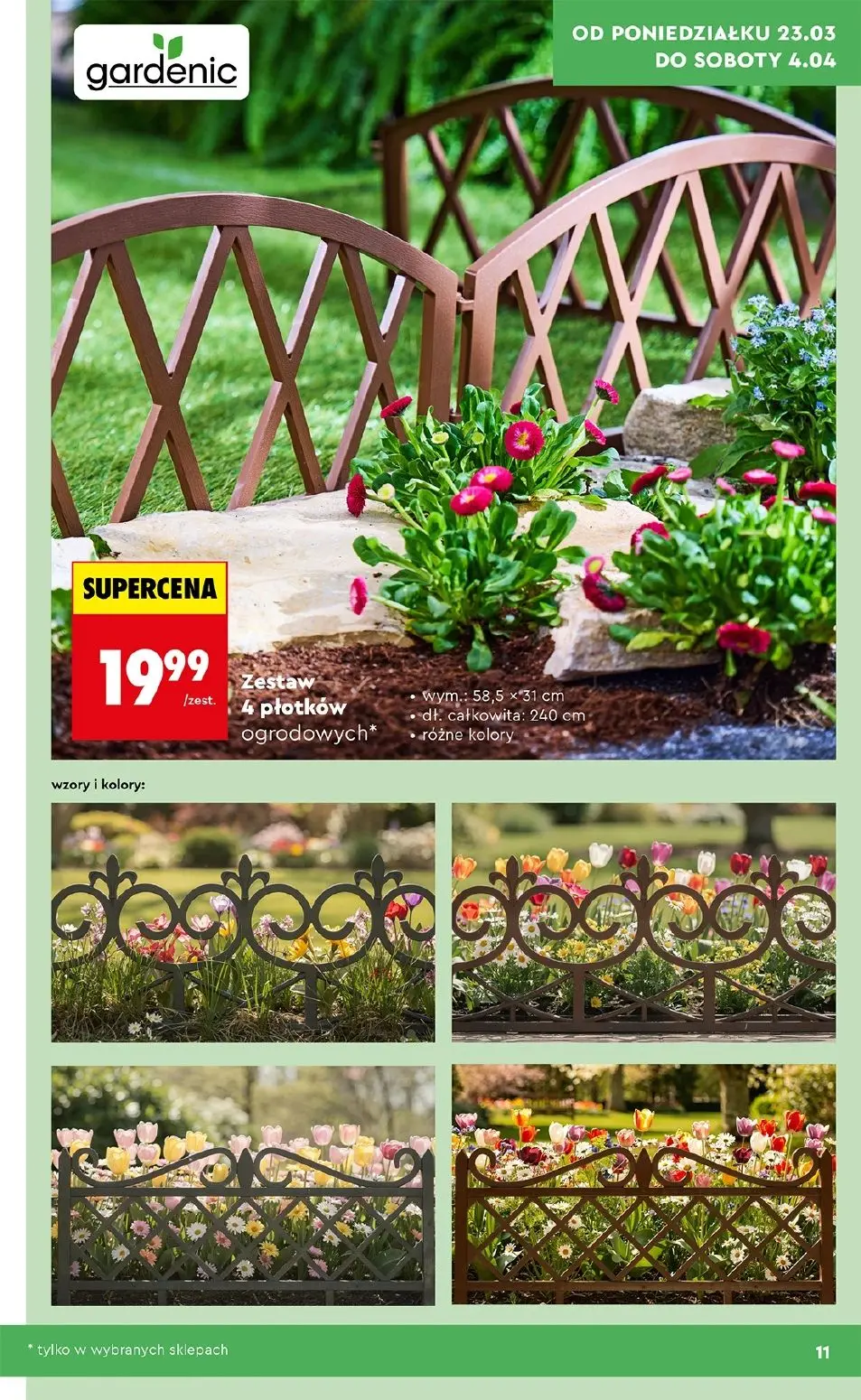 gazetka promocyjna Biedronka Hity i inspiracje do ogrodu - Strona 11
