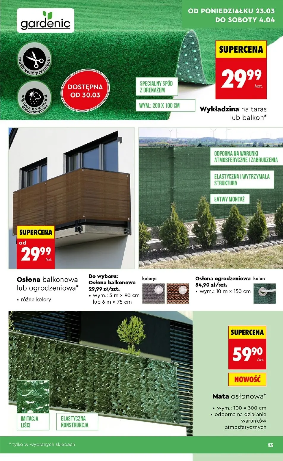 gazetka promocyjna Biedronka Hity i inspiracje do ogrodu - Strona 13