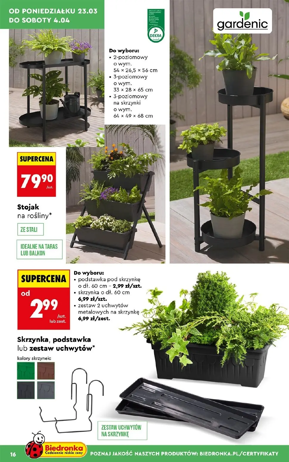 gazetka promocyjna Biedronka Hity i inspiracje do ogrodu - Strona 16